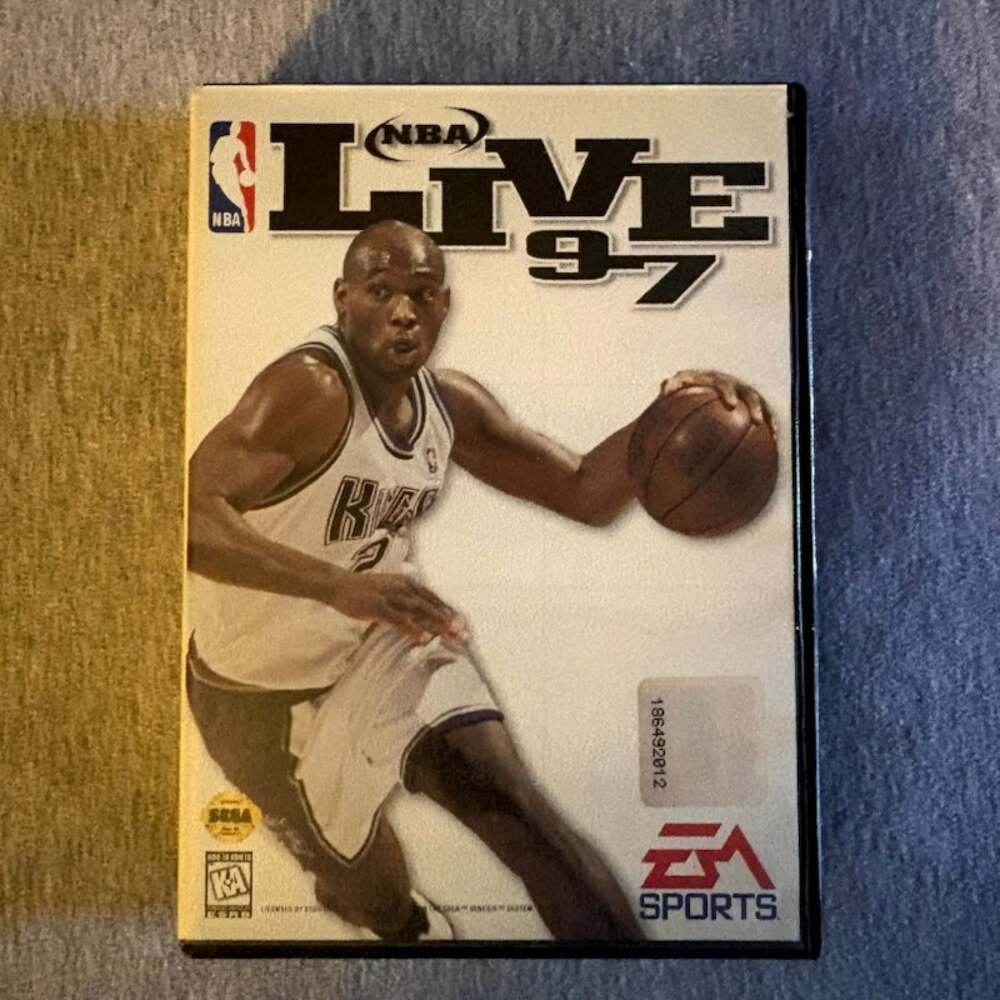 NBA Live 97 (Sega Genesis) CIB Complete Clamshell Tested Works